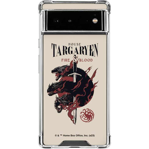 Game of Thrones: Fire & Blood Google Pixel 6 Clear Case